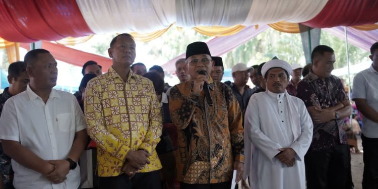 Kapolres Simalungun dan Ketua Bhayangkari Hadiri Pesta Adat, Pesan Persatuan Menggema di Tugu Tambak Op Bima Sinaga