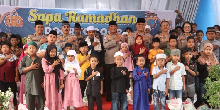Kapolres Simalungun Berbagi Berkah Ramadan, Santuni 50 Anak Yatim dan Kaum Duafa