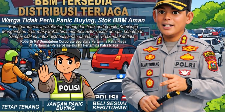 Isu BBM Langka Bikin Heboh! Kapolres Simalungun Pastikan Stok Aman, Warga Diminta Tidak Panik