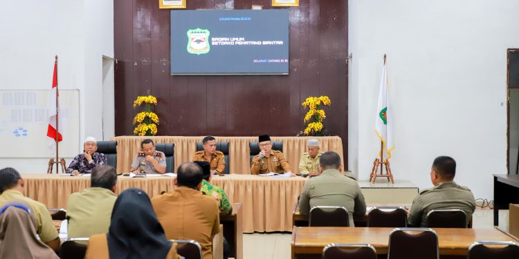 Sekda Pematangsiantar Pimpin Rapat Persiapan Takbir Keliling hingga MTQ