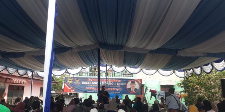 Reses di Kelurahan Pahlawan, Anggota DPRD Robin Manurung: Rumah Sakit Wajib Layani Pasien BPJS