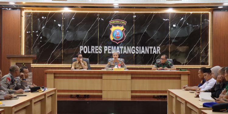 Polres Pematangsiantar Matangkan Operasi Ketupat Toba 2026, Kapolres Tekankan Sinergi Lintas Sektor