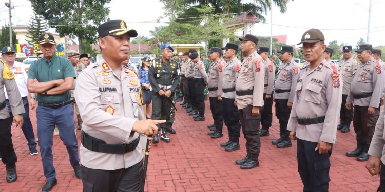 Kapolres Simalungun Pimpin Apel Ops Ketupat Toba 2026, Mudik Aman Jadi Prioritas