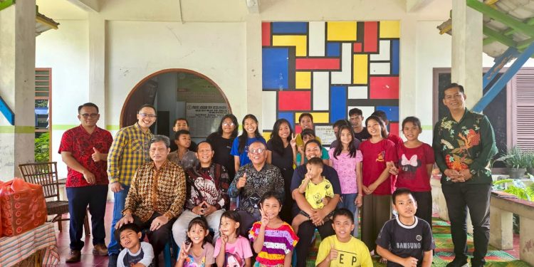 Menjelang Harungguan Bolon, P3BP Tebar Kasih ke Panti Asuhan BKM GKPS Simalungun