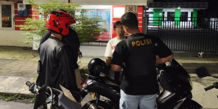 Patroli Hingga Subuh, Timsus Dayok Mirah Sikat Motor Knalpot Brong di Siantar
