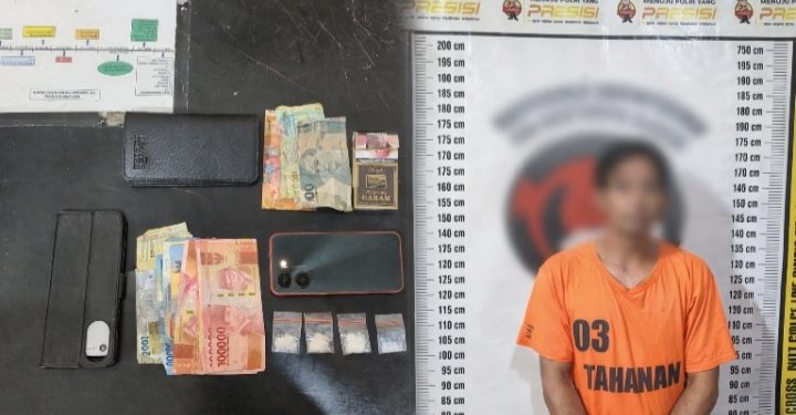 Digerebek di Warung Tuak Eks Lokalisasi Bukit Maraja, Dua Pengedar Sabu 4,6 Gram Dibekuk Polsek Bangun