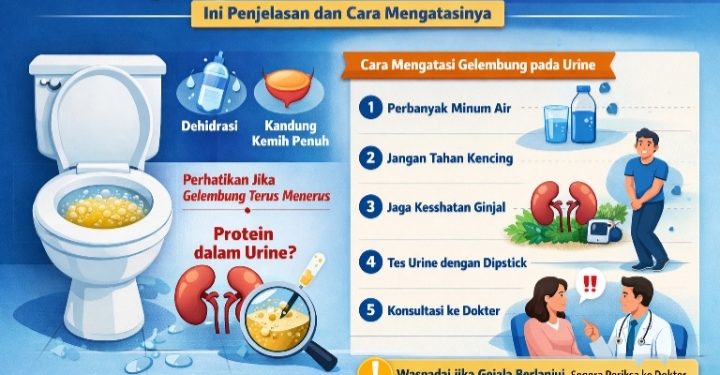Gelembung pada Urine: Normal atau Tanda Masalah Ginjal? Ini Penjelasan dan Cara Mengatasinya