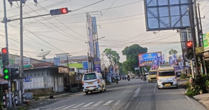 Simpang Dua Siantar Masih Lengang di H-4 Lebaran, Arus Mudik Belum Terlihat