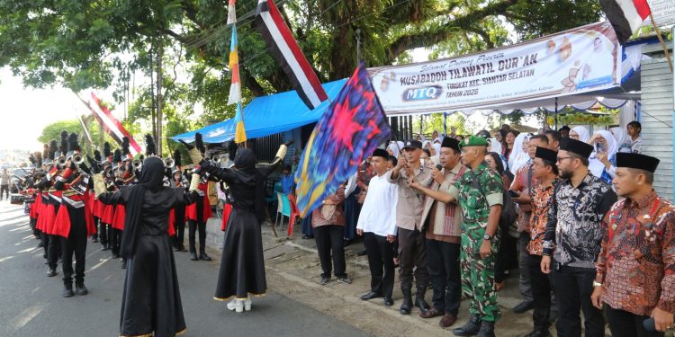 Pawai Meriah Buka MTQN Siantar Selatan, Seruan Lawan Narkoba dan Bangun Generasi Qur’ani Menggema