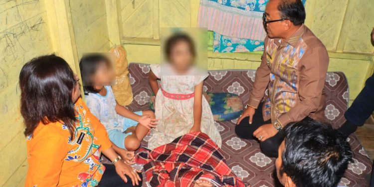 Dua Bocah Jadi Korban Kekerasan Pemkab Kabupaten Samosir Turun Tangan