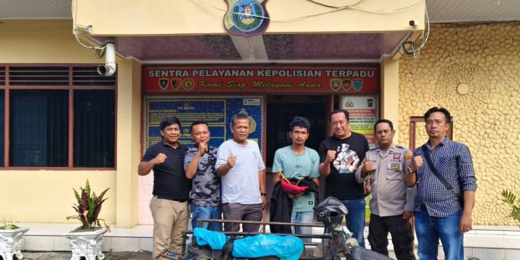 9 Hari Pengejaran, Polsek Gunung Malela Tangkap Pelaku Pencurian di Rumah Anggota Polri