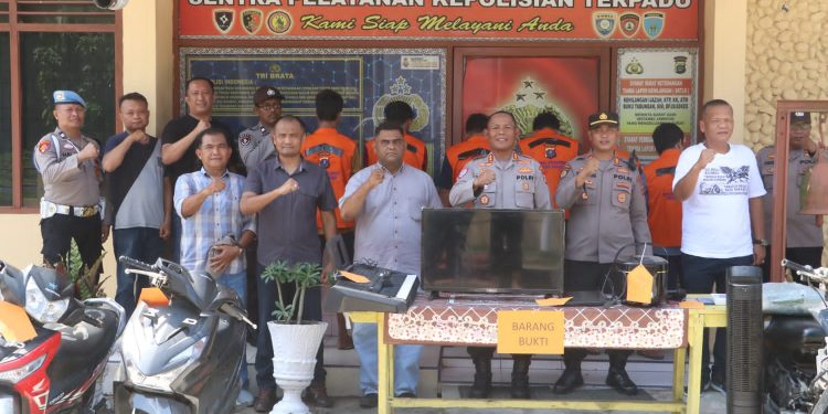 Polsek Gunung Malela Bongkar Jaringan “Maling Serbabisa”, 15 Tersangka Diamankan