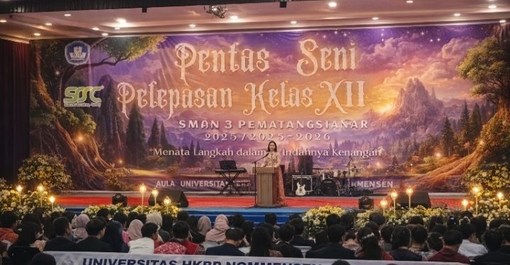 Pentas Seni SMA Negeri 3 Pematangsiantar, Pesan Kuat: Raih Cita-Cita Setinggi Langit