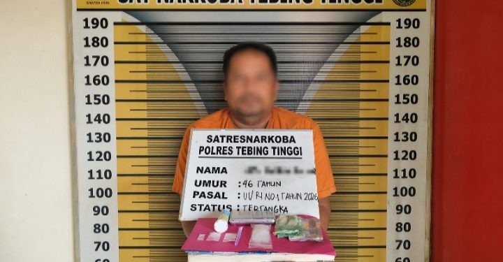 Sempat Dihadang Warga, Sat Resnarkoba Polres Tebing Tinggi Berhasil Amankan Residivis Kasus Sabu