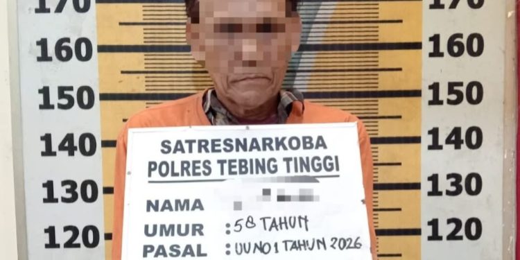 Residivis Sabu Kembali Dibekuk, Transaksi Dini Hari di Tebing Tinggi Digagalkan Polisi