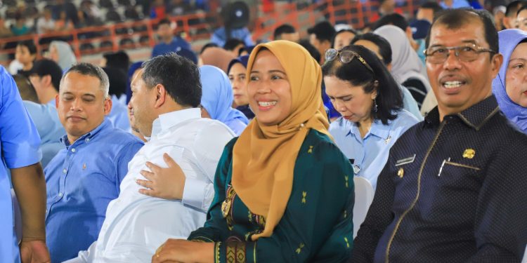 Herlina Hadiri May Day 2026 di Sumut, Gubernur Bobby Tegaskan Kesejahteraan Buruh Jadi Prioritas
