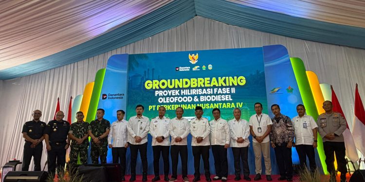 Kapolres Simalungun Hadiri Groundbreaking Hilirisasi PTPN IV, Investasi US$ 7 Miliar Diresmikan Presiden Prabowo