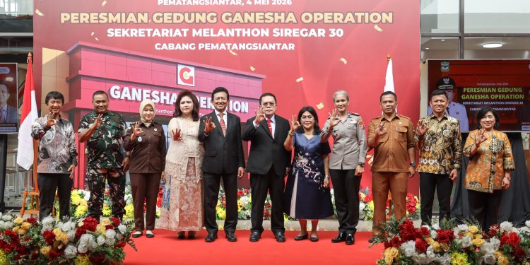 Wesly Resmikan Gedung Ganesha Operation, Tegaskan Siantar Sedang Membangun Generasi Masa Depan