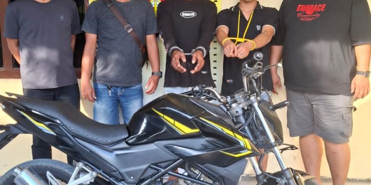 Gerak Cepat Polsek Bandar Huluan! Dua Maling Motor Dibekuk, Honda Milik Warga Sempat Raib dari Ruang Tamu