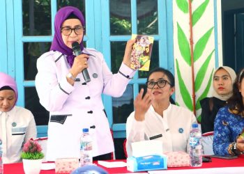 Ketua TP PKK Simalungun Dorong Kader UP2K Karang Anyar Ciptakan Produk UMKM Bernilai Ekonomi Tinggi