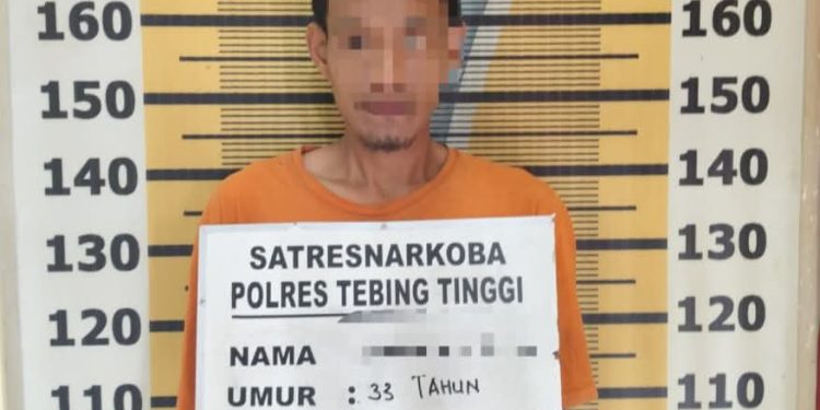 Digerebek di SPBU Kampung Lalang, Pria Pemilik Sabu Diciduk Sat Resnarkoba Polres Tebing Tinggi