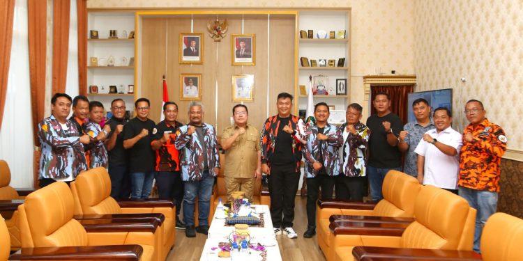 Bertemu Wesly Silalahi, Pemuda Pancasila dan IPK Sepakat Jaga Kondusivitas Pematangsiantar