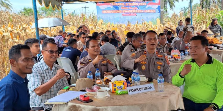 Polres Simalungun Hadiri Panen Raya Jagung Serentak Kuartal II 2026 di Tanah Jawa