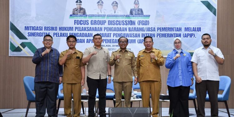 Mitigasi Risiko Hukum Pengadaan Barang dan Jasa, Pemkab Samosir Perkuat Sinergi Bersama APIP dan APH
