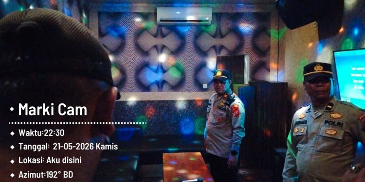 Kapolsek Bandar Huluan Turun Langsung Tengah Malam, THM hingga Simpang Rawan Disisir Demi Berantas Narkoba