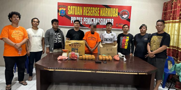 Miliki 7,27 Kg Ganja, Pria Asal Simalungun Ditangkap Satres Narkoba Polres Pematangsiantar