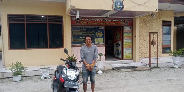 Pinjam Motor Teman Alasan Beli Rokok lalu Kabur, Diringkus dalam Waktu Kurang 48 Jam