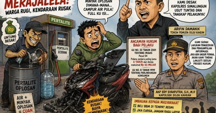 Viral Dugaan Pertalite Oplosan di Silou Kahean, Warga Keluhkan Kendaraan Rusak, Polisi Diminta Turun Tangan