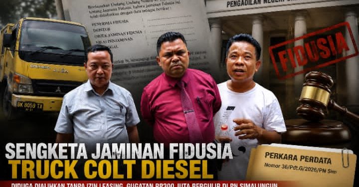 Diduga Terlibat Alihkan Truk Jaminan Fidusia, Oknum TNI Digugat Perusahaan Leasing