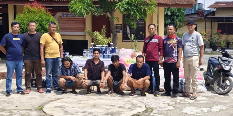 Aksi Bobol Rumah Kosong Berujung Penjara, Empat Pelaku Diamankan Polisi