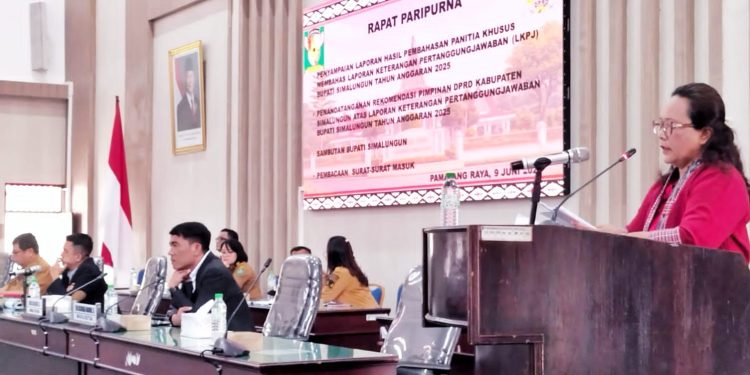 Sidang Paripurna DPRD Simalungun: Sinergi Eksekutif-Legislatif Ditekankan Demi Kemajuan Daerah