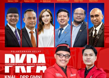 Cetak Advokat Ideologis dan Berintegritas, PKPA DPP GMNI-KNAI Diikuti Ratusan Kader Se-Indonesia