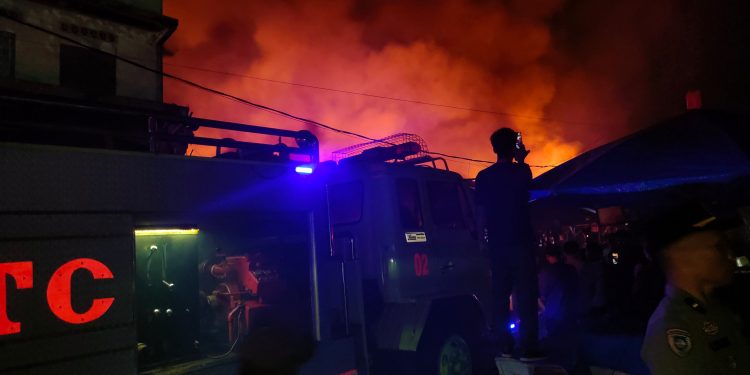 GMKI Pematangsiantar-Simalungun Desak Aparat Usut Tuntas Kebakaran Pasar Dwikora Parluasan
