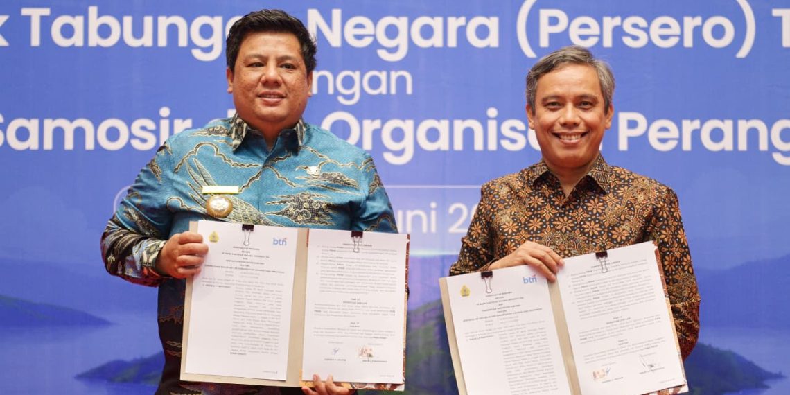 BTN dan Pemkab Samosir Berkolaborasi, Kredit UMKM Nol Persen hingga Rp100 Juta Siap Digulirkan