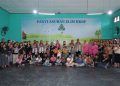 Tak Sekadar Berbagi Sembako, Jajaran Polres Pematangsiantar Tanamkan Semangat dan Disiplin pada Anak Panti Asuhan