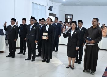 Wakil Bupati Samosir Lantik 9 Pejabat Tinggi Pratama, Tekankan Sinergi dan Integritas