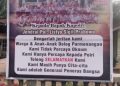 Tak Percaya Oknum Berantas Narkoba, Warga Dolog Parmonangan Bentangkan Baliho Minta Kapolri Turun Tangan