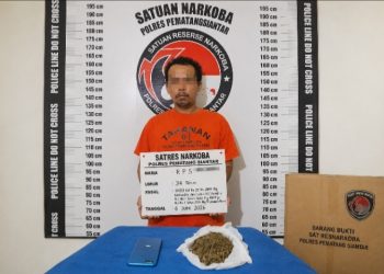 Residivis Narkoba asal Simalungun Ditangkap di Siantar, Simpan Ganja 88 Gram