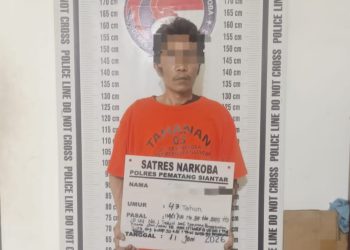Miliki 9 Paket Ganja, Pria di Siantar Utara Diciduk Satresnarkoba Polres Pematangsiantar