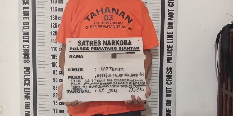 Residivis Narkotika Kembali Ditangkap, Satres Narkoba Polres Pematangsiantar Sita 3,12 Gram Sabu