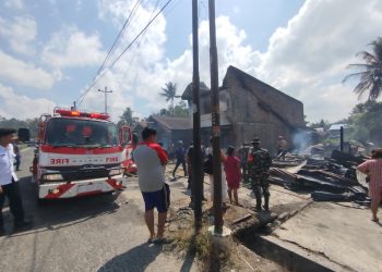 Empat Rumah dan Satu Mobil Ludes Terbakar di Nagori Tiga Bolon Sidamanik