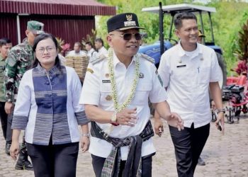 Bupati Simalungun Kucurkan Miliaran Rupiah untuk Infrastruktur di Dolok Masagal