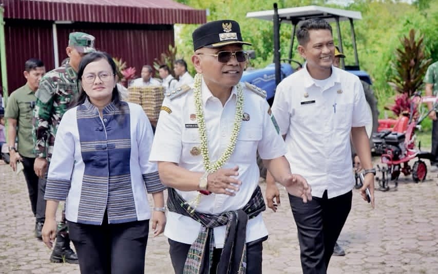 Bupati Simalungun Kucurkan Miliaran Rupiah untuk Infrastruktur di Dolok Masagal
