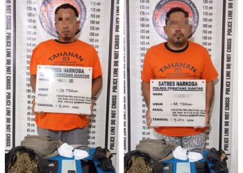 Miliki Ganja, Sabu dan Ekstasi, Dua Pria Warga Simalungun Ditangkap di Siantar
