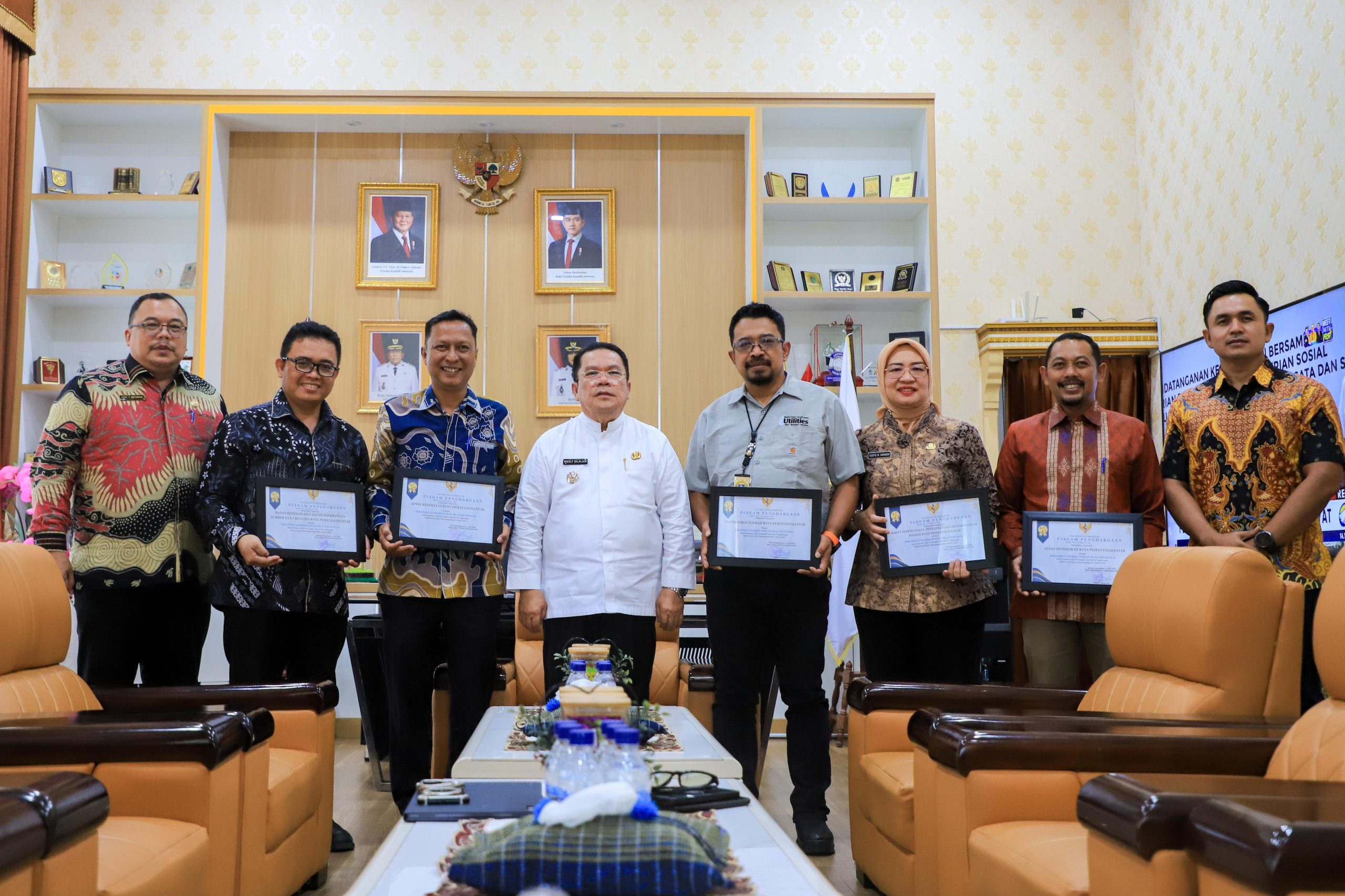 5 OPD Terbaik di Pematangsiantar Terima Penghargaan AKIP, Inspektorat Juara Pertama
