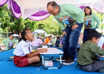 Perayaan Hari Anak Nasional (HAN) ke-42 di Samosir "Seluruh Elemen Lindungi dan Wujudkan Masa Depan Anak"